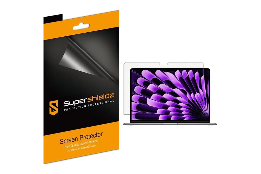 Best Screen Protector for MacBook Air M2 Supershieldz Screen Protector 15inch