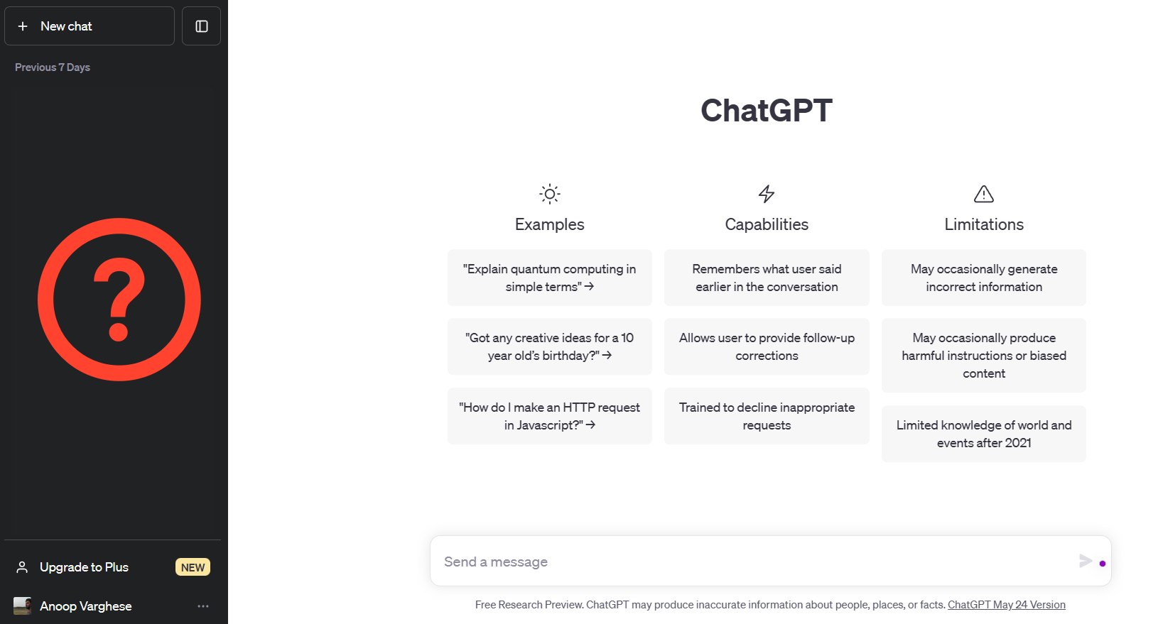 ChatGPT not saving chats