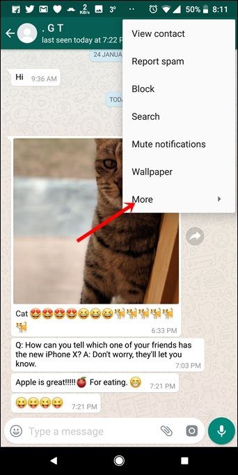 Forward Whats App Messages To Email 2