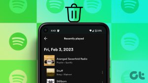 How to Clear Your Spotify Listening History