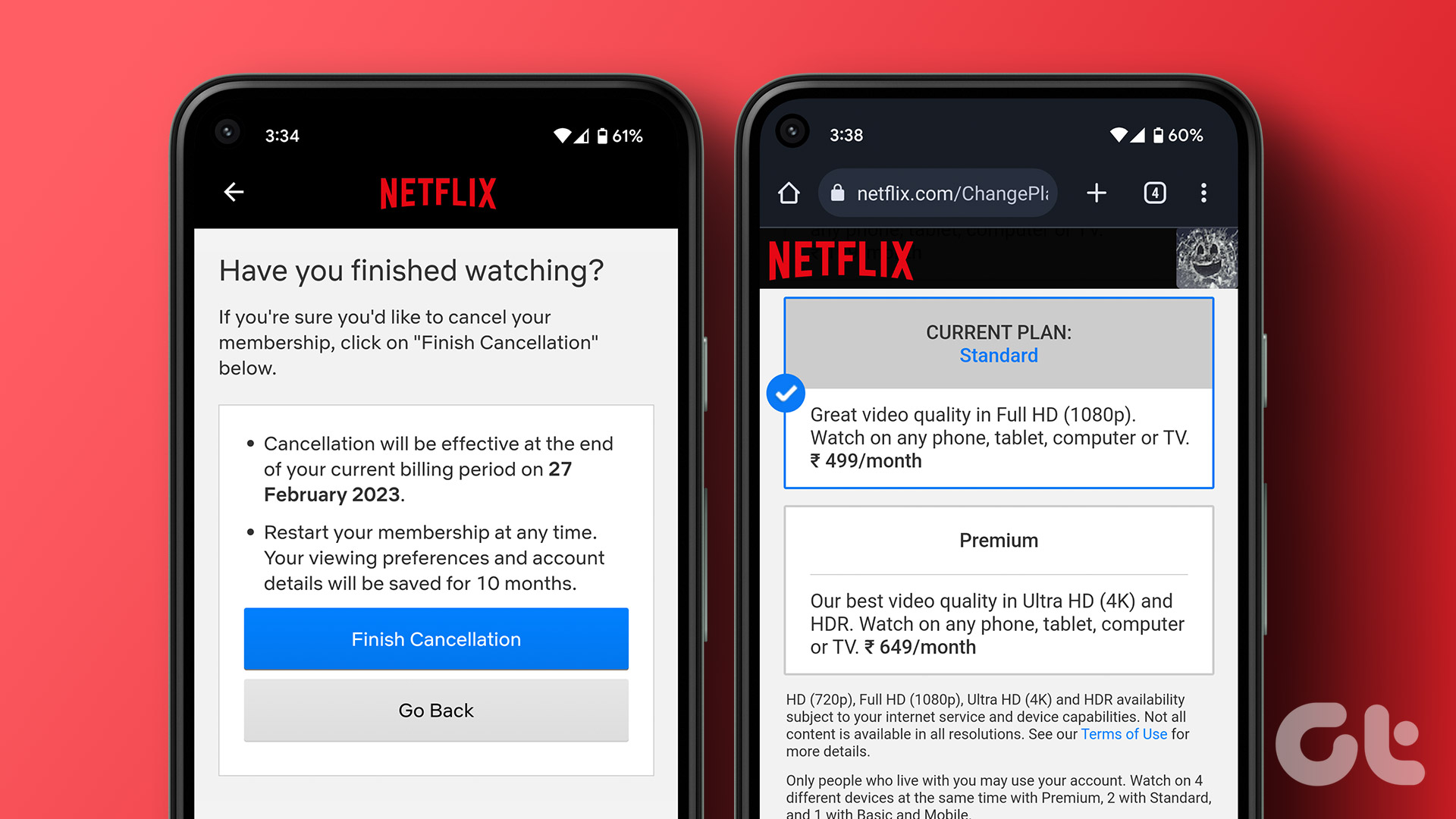 How to Change or Cancel Netflix Plan