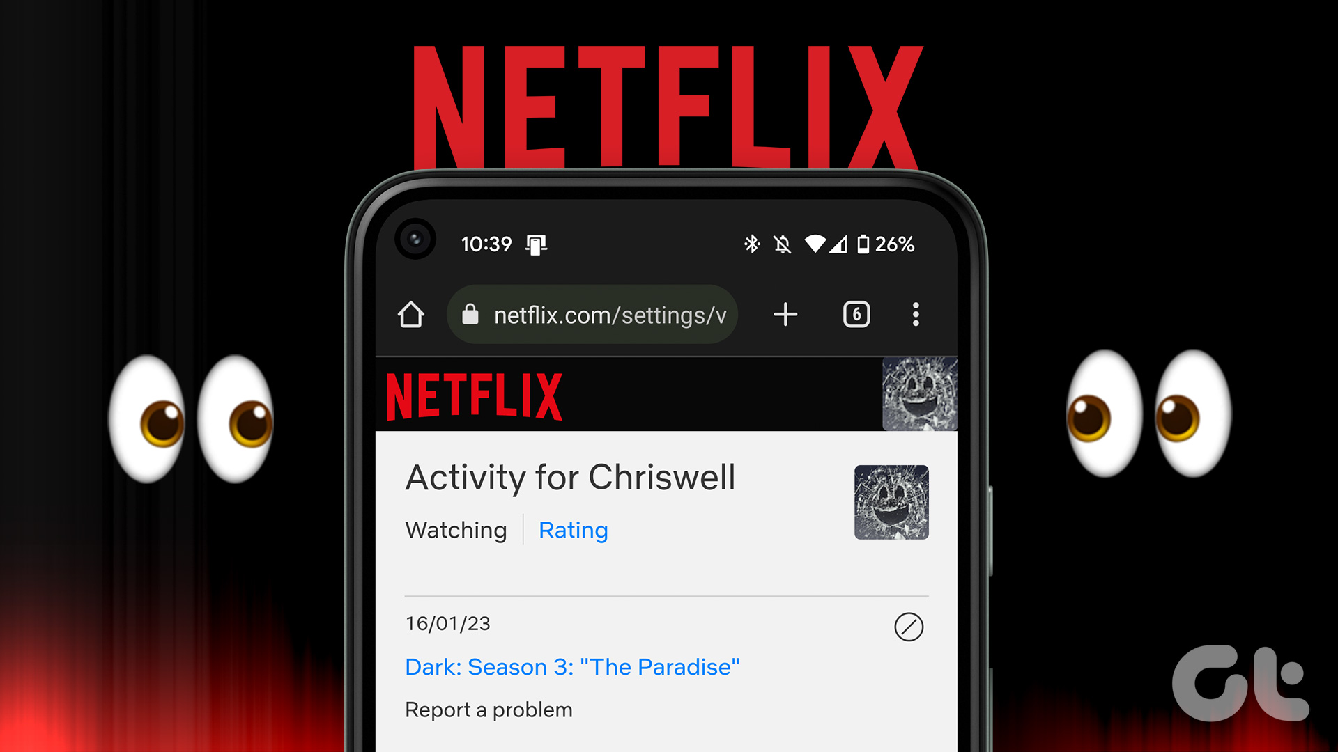 How to Check Netflix Viewing HIstory