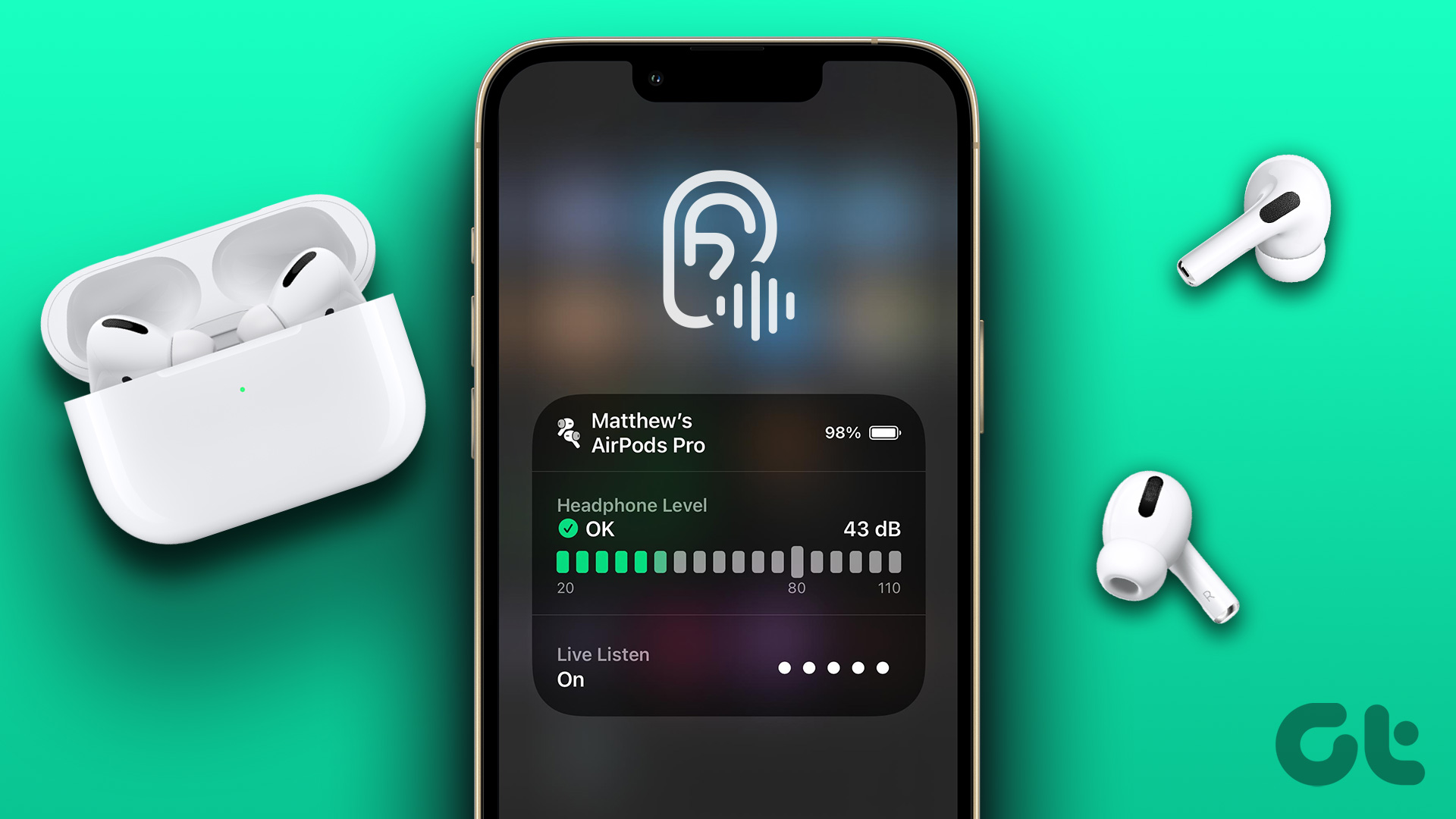 how to use AirPods Live Listen