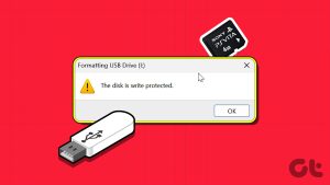 Top Ways to Remove Write Protection From USB Drives and SD Cards on Windows 11