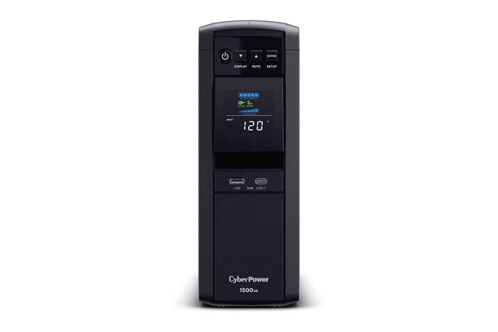 best UPS for gaming PC CyberPower CP1500PFCLCD