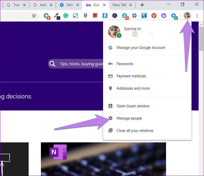 Chrome Bookmarks Not Syncing 17