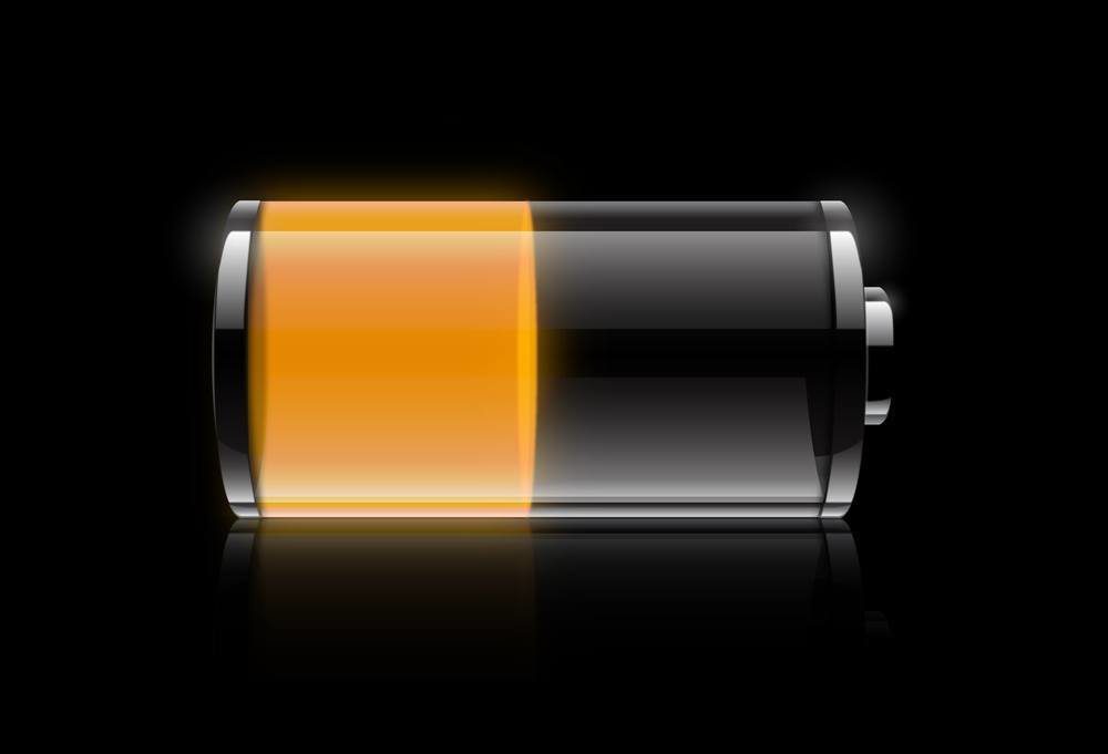 Shutterstock Battery Medium Percentage Meter