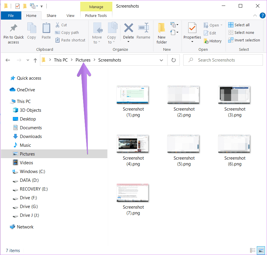 How to use print screen to take screenshot in windows 3