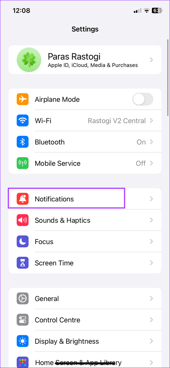 1 select notifications - 5