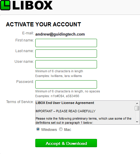 1  Activate Your Account