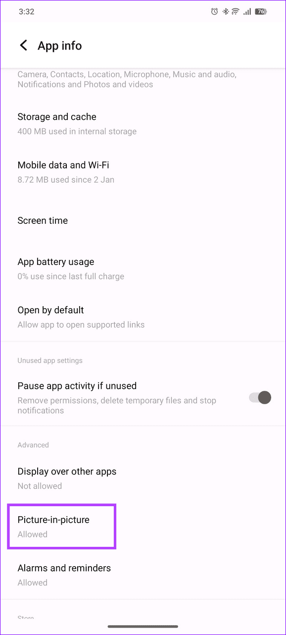 10 configure picture in picture in Facebook Messenger app
