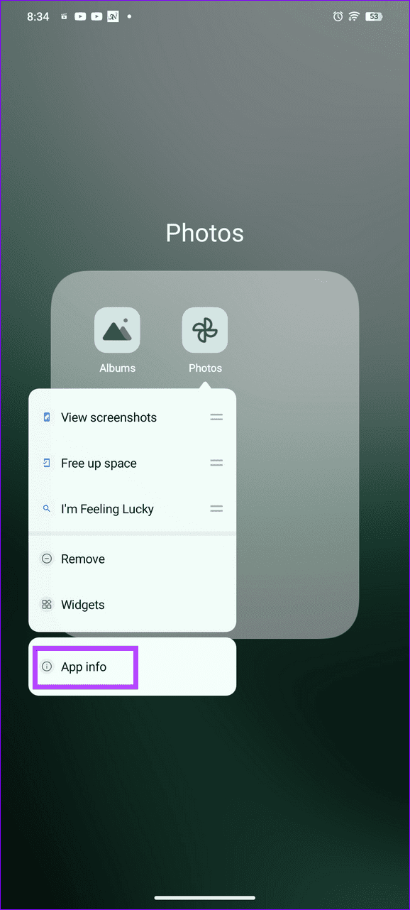 10 open Google Photos app info