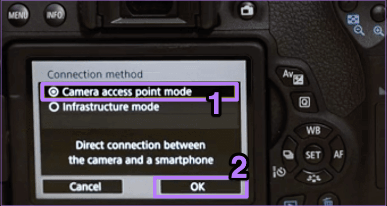 107  Connect Your Canon Eos 750 D To Your Android Phone Via Wi Fi  You Tube