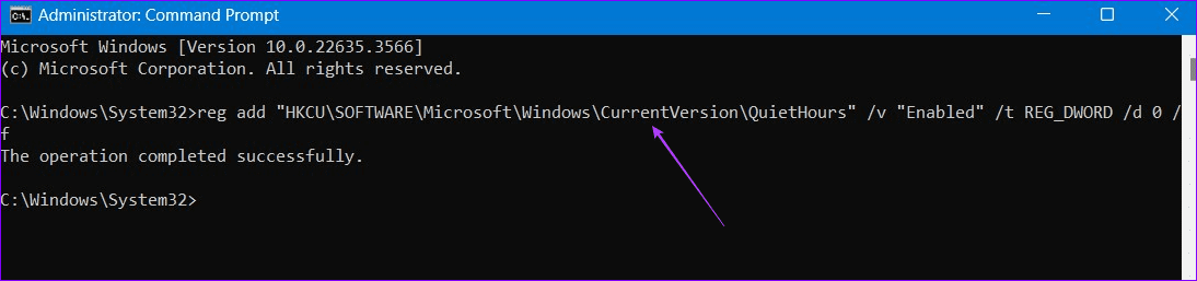 11 edit registry wth CMD