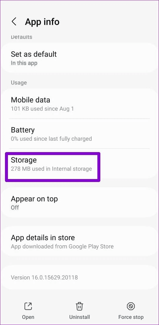 12 OneNote Storage on Android