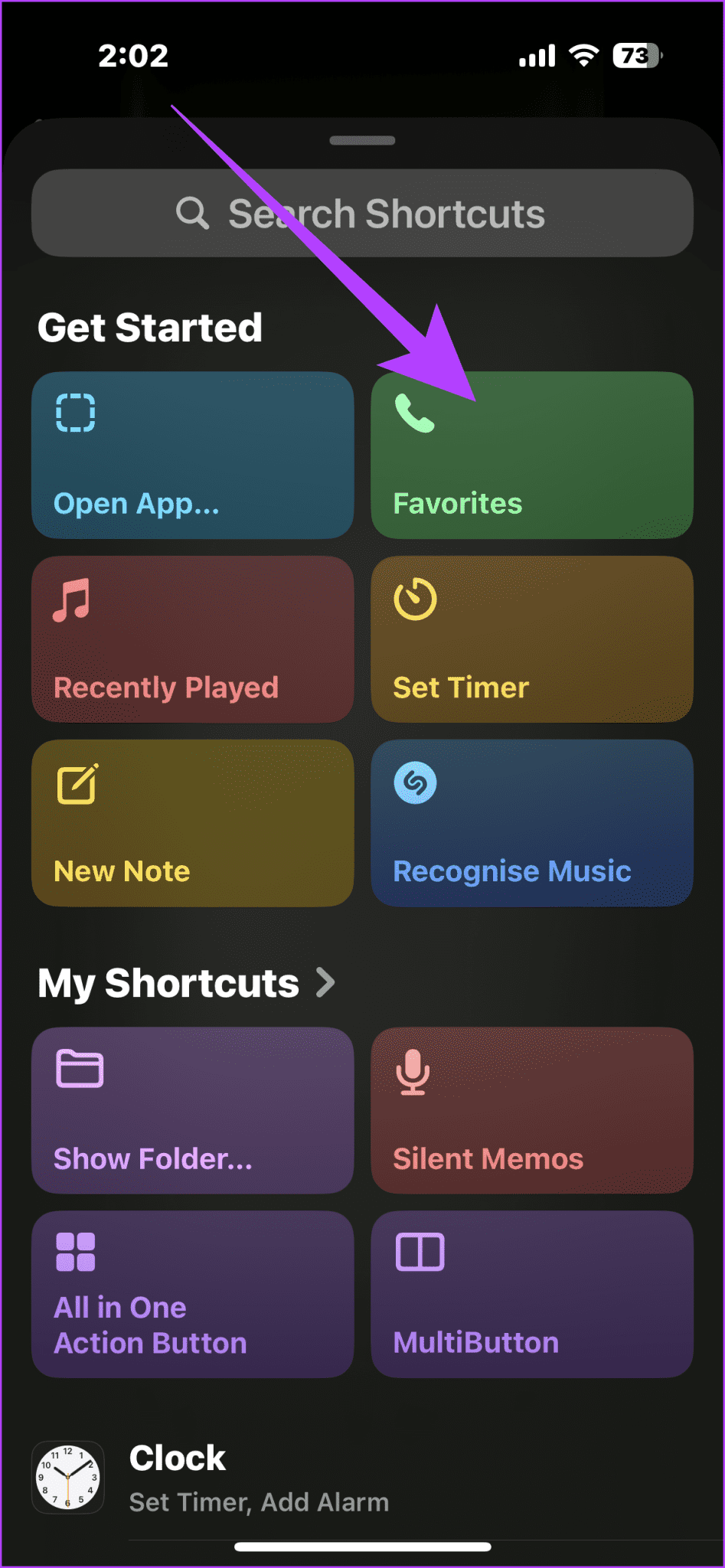 Quick Selection Shortcut Note 15 Best Shortcuts for Action Button on iPhone 15 Pro - Guiding Tech