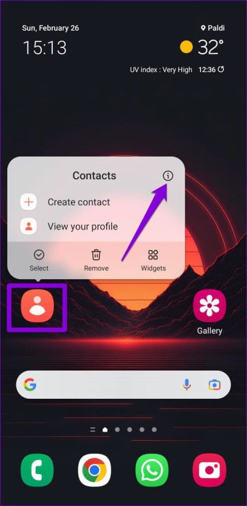 13 Open Samsung Contacts App Info 2