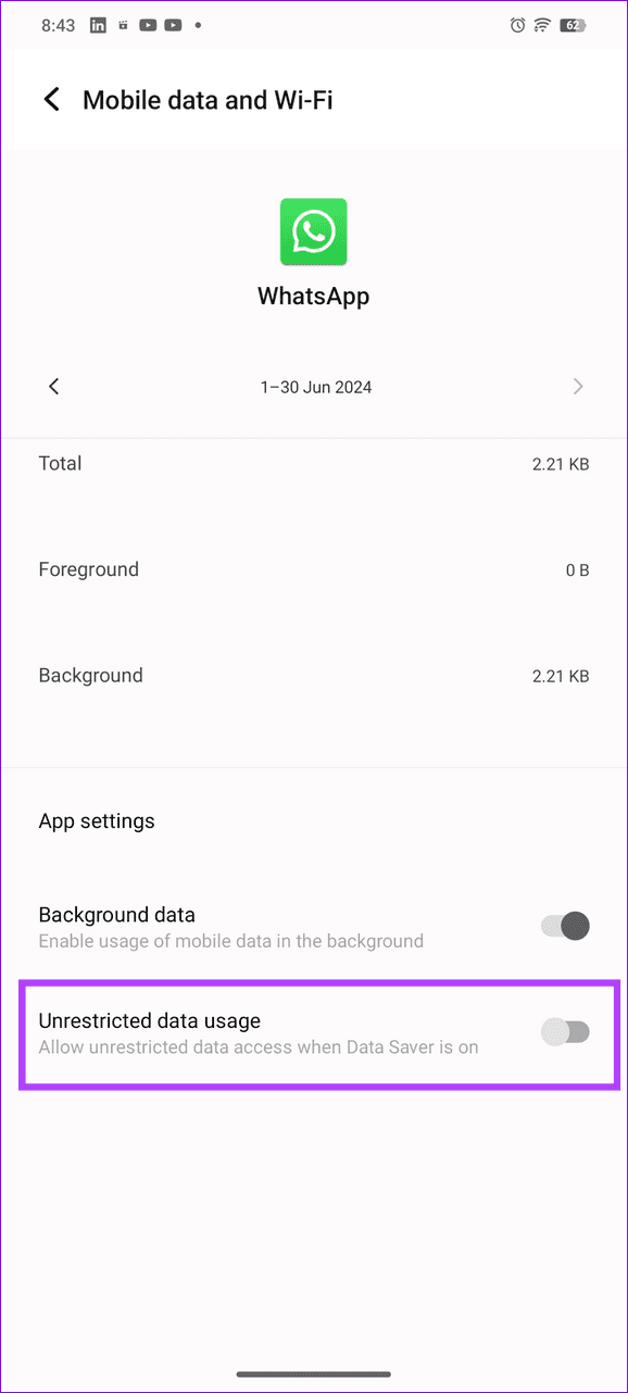 13 enable unrestricted data usage