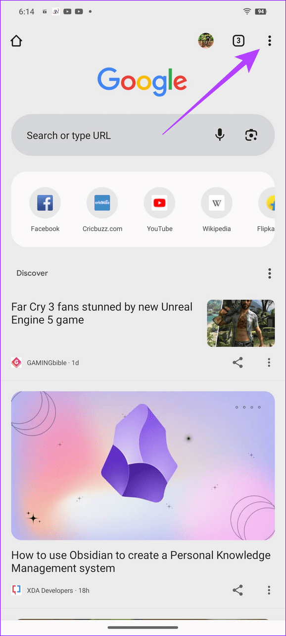14 google chrome on Android