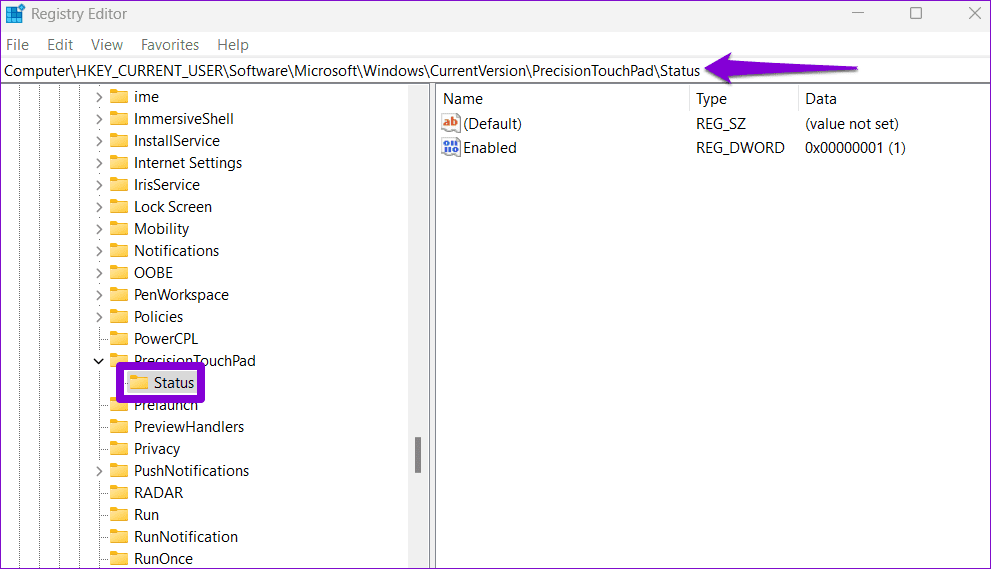 16 Registry Editor 18