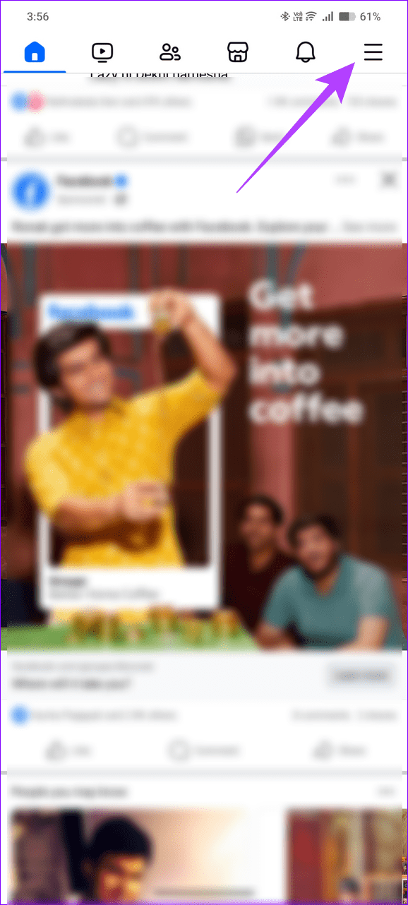 16 tap the hamburger menu