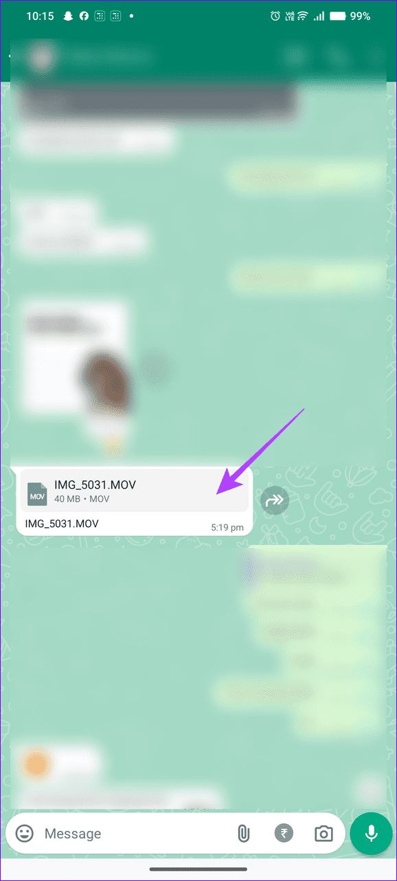 19 open video in Whatsapp
