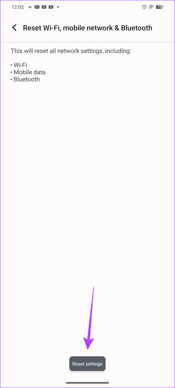 19 reset network settings