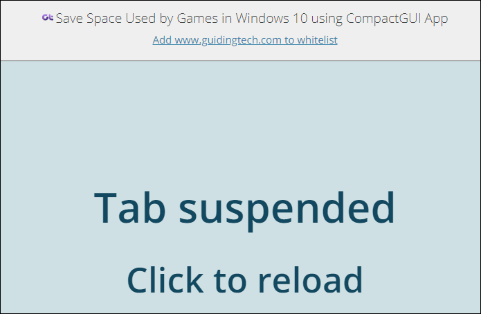 Chrome Stop Reloading Tabs 7