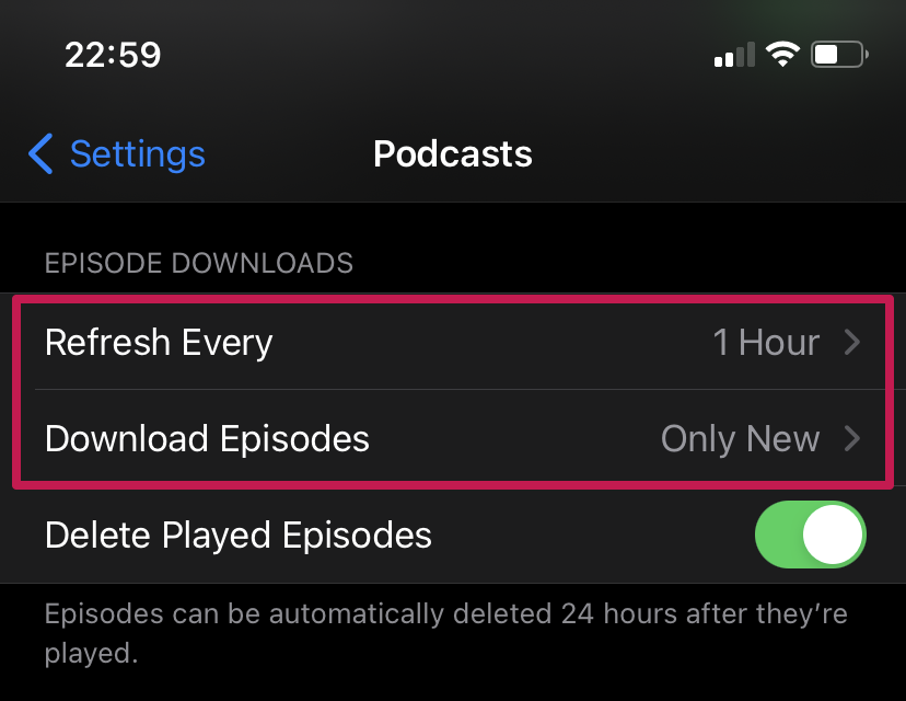 Fix Apple Podcasts Not Downloading 5