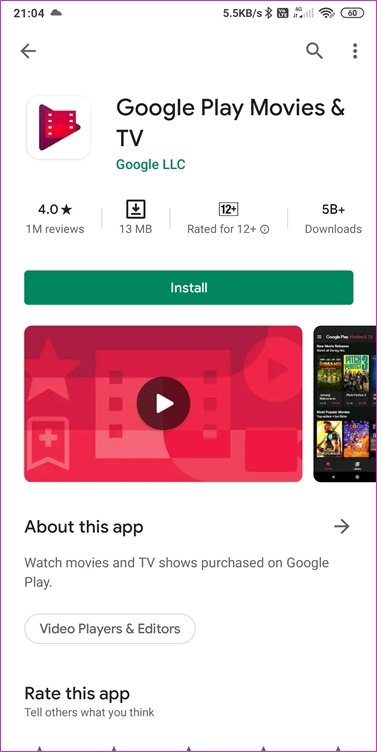 Fix Play Store Movies Not Downloading Error 18