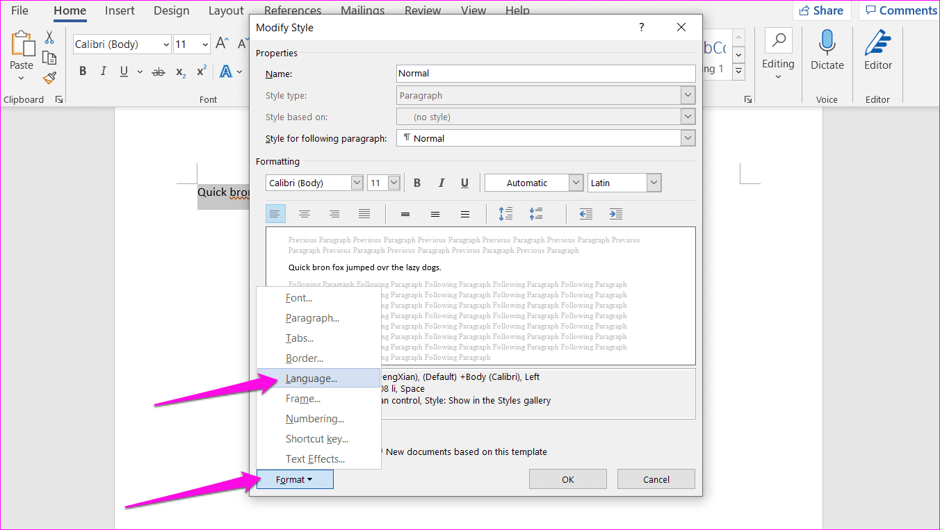 Fixes for Spell Check Is Not Working in Microsoft Word 16