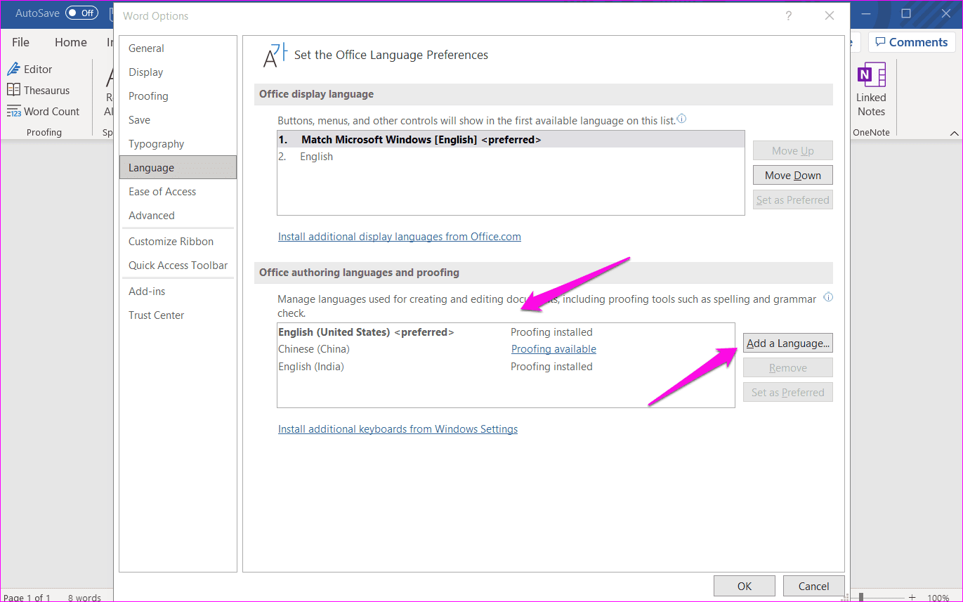 Fixes for Spell Check Is Not Working in Microsoft Word 5