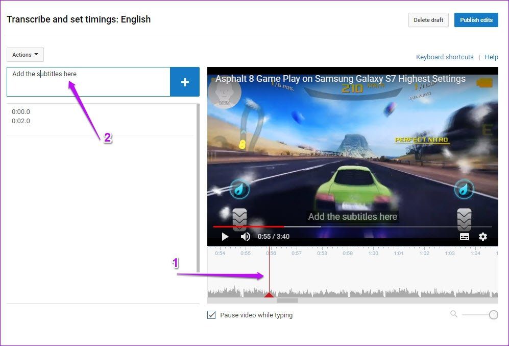 Add Text Subtitles Youtube Videos After Uploading 4
