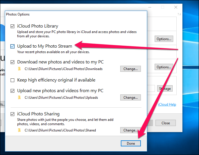 I Cloud Photos Not Downloading Windows 10 7
