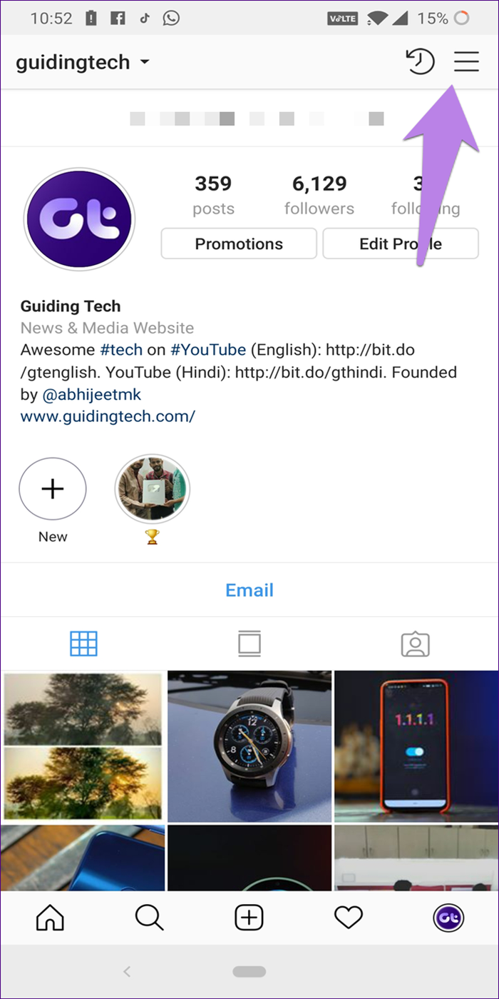 Instagram story highlights not loading issue 1