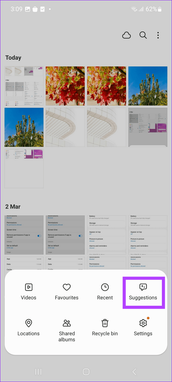 2 Samsung gallery app suggestions