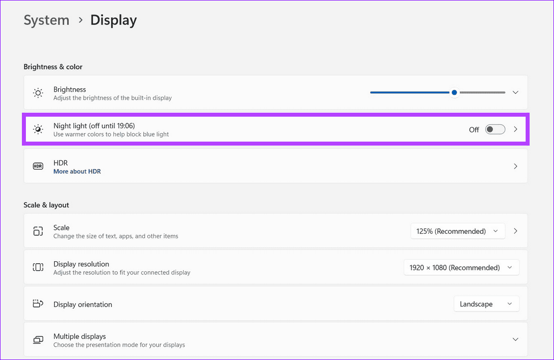 2 select night light