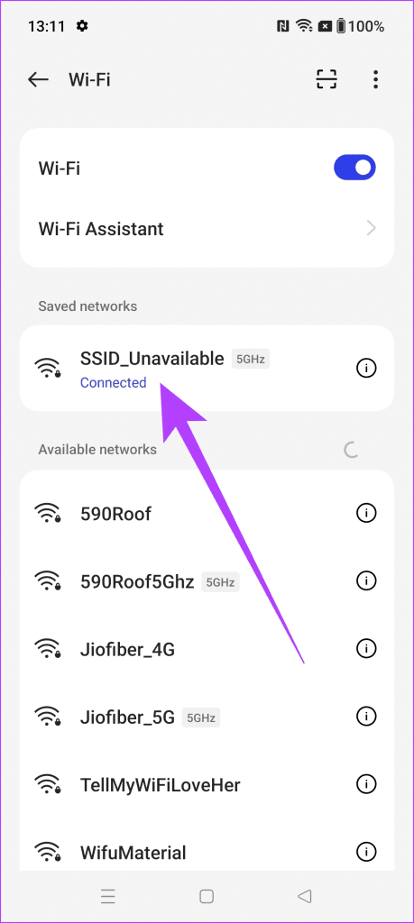 2. connect to the Wi Fi of your choice that you want to extend
