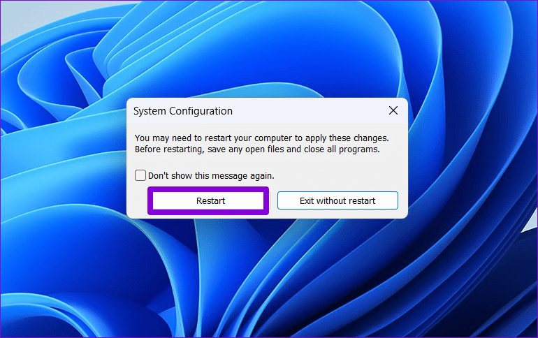 20 Restart Windows into Safe Mode