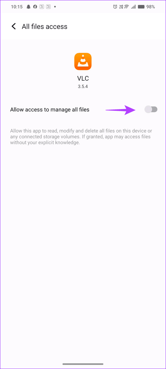 22 enable file access permission