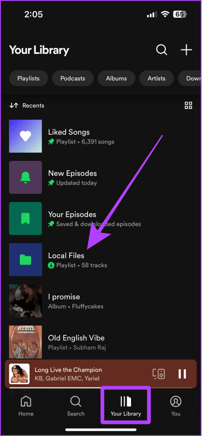 22 open the local files playlist - 12