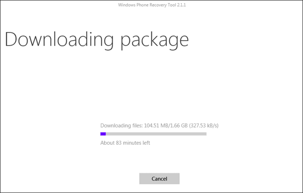 Downloading Package