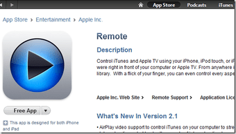 2I Tunes Remote App