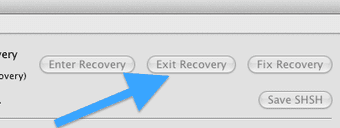 3 Exit Recovery Mode