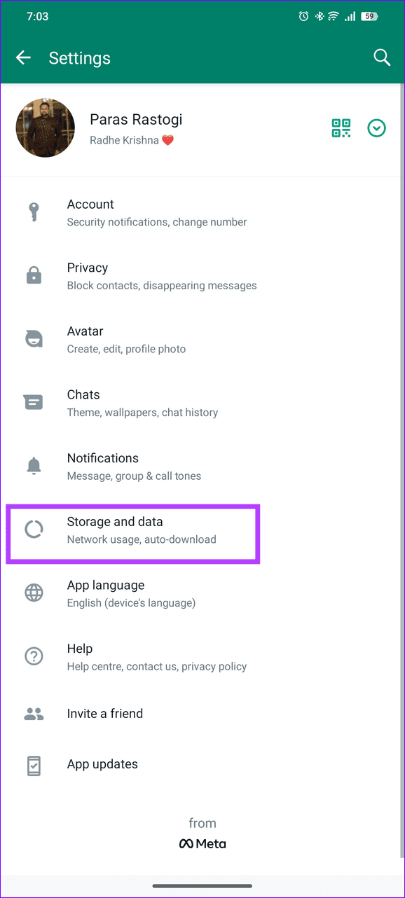 3 select storage and data