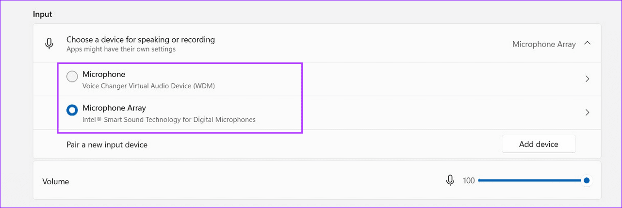4 select microphone - 4