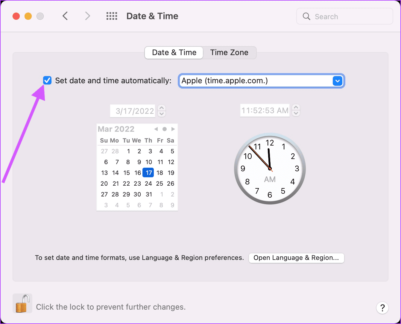 4. Check Date and Time Settings 6