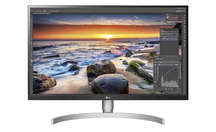 4. LG 27UK850-W 4K monitor