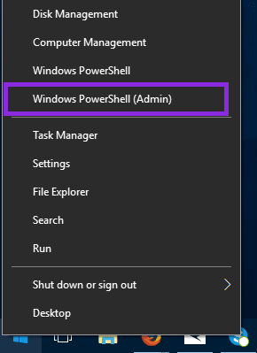 4 windows powershell admin