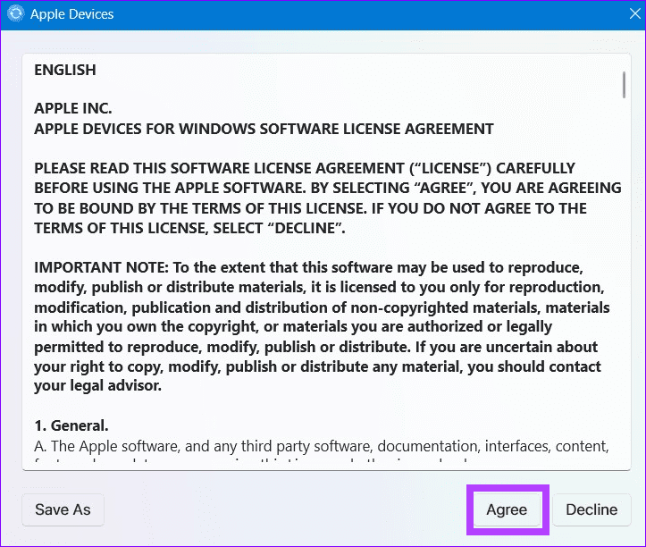 5 agree to terms and conditions